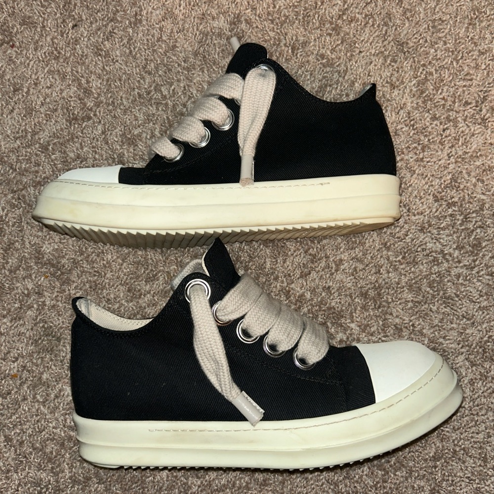 Rick owen jumbo lace drkshdw ramone low